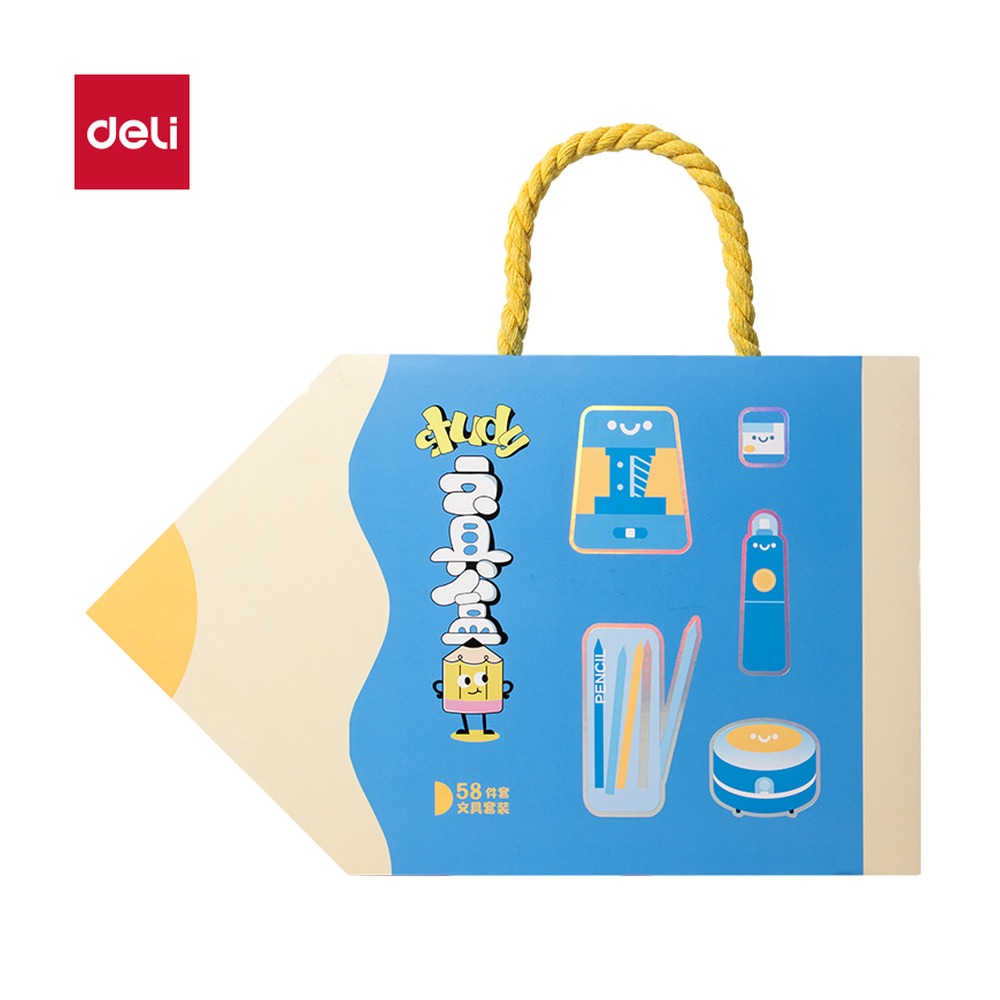 DELI/得力 文具礼盒 33303F 颜色:蓝 单位:套