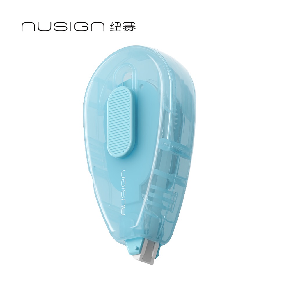 DELI/得力 修正带 NS223 颜色:透明蓝；尺寸:5mm*6m；笔芯规格:5mm 单位:个