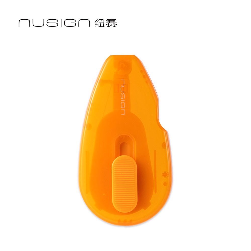 DELI/得力 修正带 NS224 颜色:透明橙；尺寸:5mm*12m；笔芯规格:5mm 单位:个
