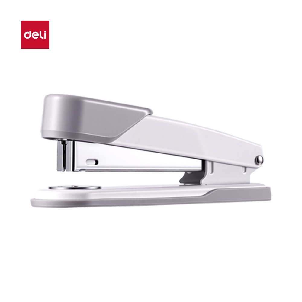 DELI/得力 桌面订书机 TA376 颜色:浅灰 单位:台