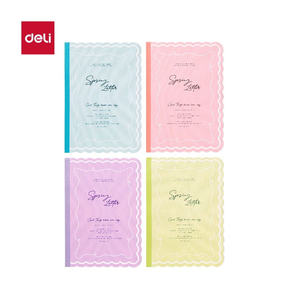 DELI/得力 无线装订本A5 WA530 尺寸:(208x145)mm 单位:本