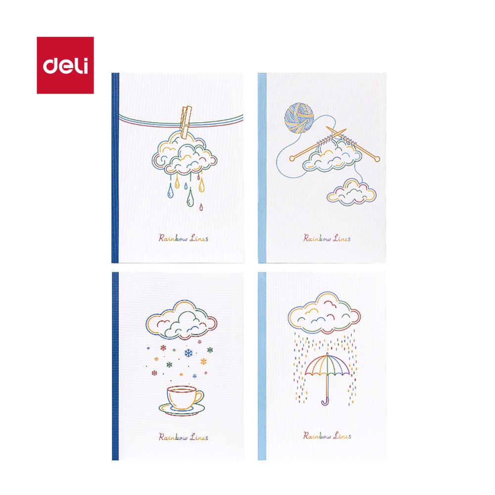 DELI/得力 无线装订本A5 WA540 规格:A5；尺寸:(210x148)mm 单位:本
