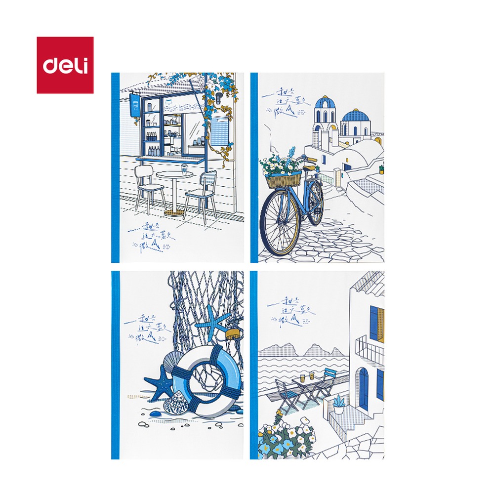 DELI/得力 无线装订本A5 WA540 规格:A5；尺寸:(210x148)mm 单位:本