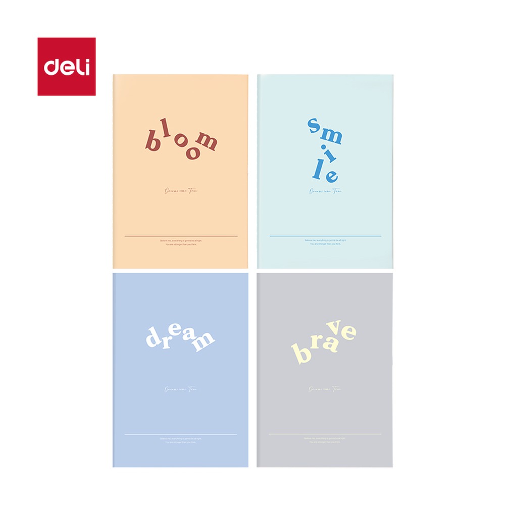 DELI/得力 缝线本A5 FA560 尺寸:A5；其他:60张、趣字集 单位:本