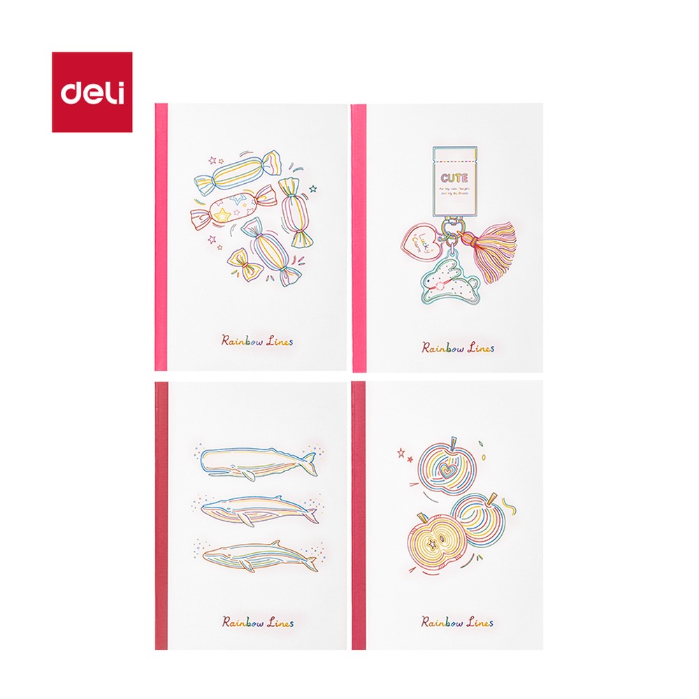 DELI/得力 缝线本A5 FA540 尺寸:(210x148) mm；纸张规格:40张 单位:本