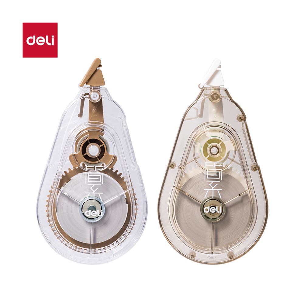 DELI/得力 修正带 JX106 颜色:混；尺寸:5mm*20m；笔芯规格:5mm 单位:个