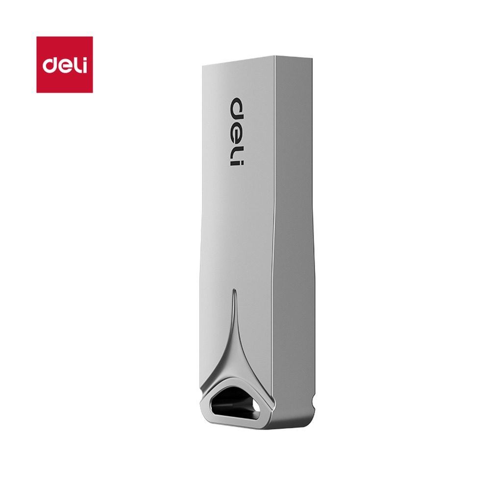 DELI/得力 U盘 LS320-16G 颜色:银色；容量:16G；包装:只；重量:5.4g 单位:台