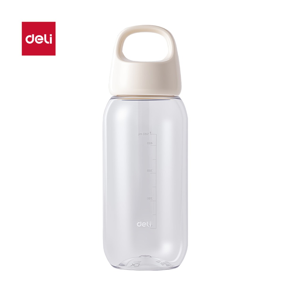 DELI/得力 随行杯旋盖 LL318 颜色:蓝/白黑；尺寸:(70*212)mm；容量:580mL 单位:盒