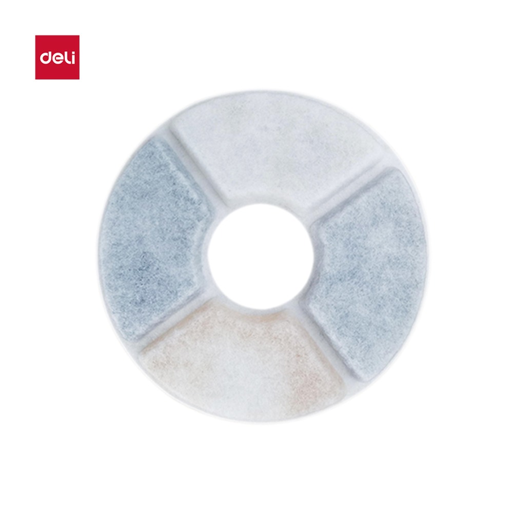 DELI/得力 宠物饮水机滤芯 GC010 颜色:白；包装:个 单位:盒