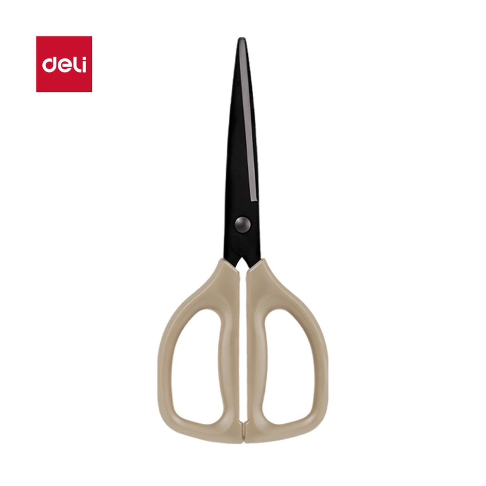 DELI/得力 办公剪刀 TJ133 颜色:绿；尺寸:170mm；笔芯规格:170mm 单位:把