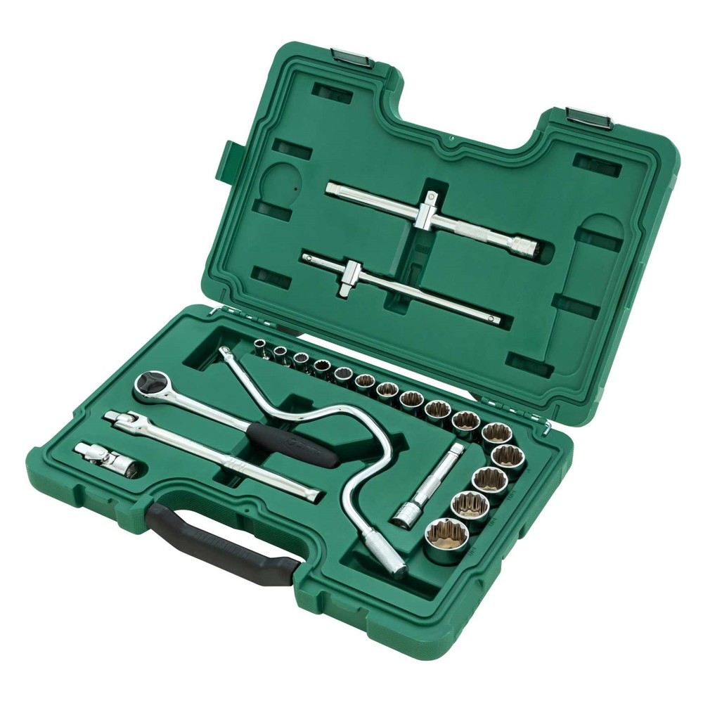 SATA/世达 英制套筒工具组套 09088 规格：22件/12.5mm系列 单位:个