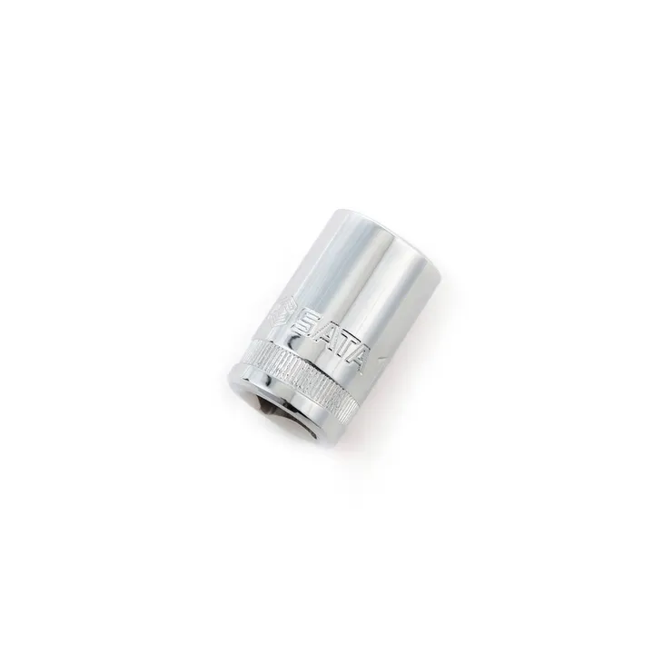SATA/世达 12角套筒 13619 规格：8mm A：22.2mm B：13.3mm C：38mm D：7.2mm E：14mm F：19mm 件/盒：6 单位:个