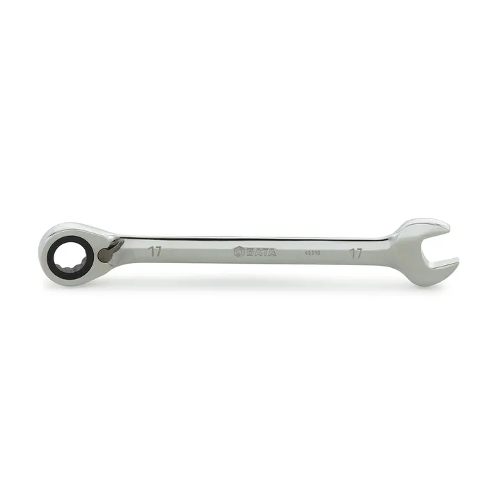 SATA/世达 全抛光双向快扳 46603 规格：10mm A：6.2mm B：22.5mm C：7.7mm D：21.6mm 长度L：159mm 件/盒：6 单位:个