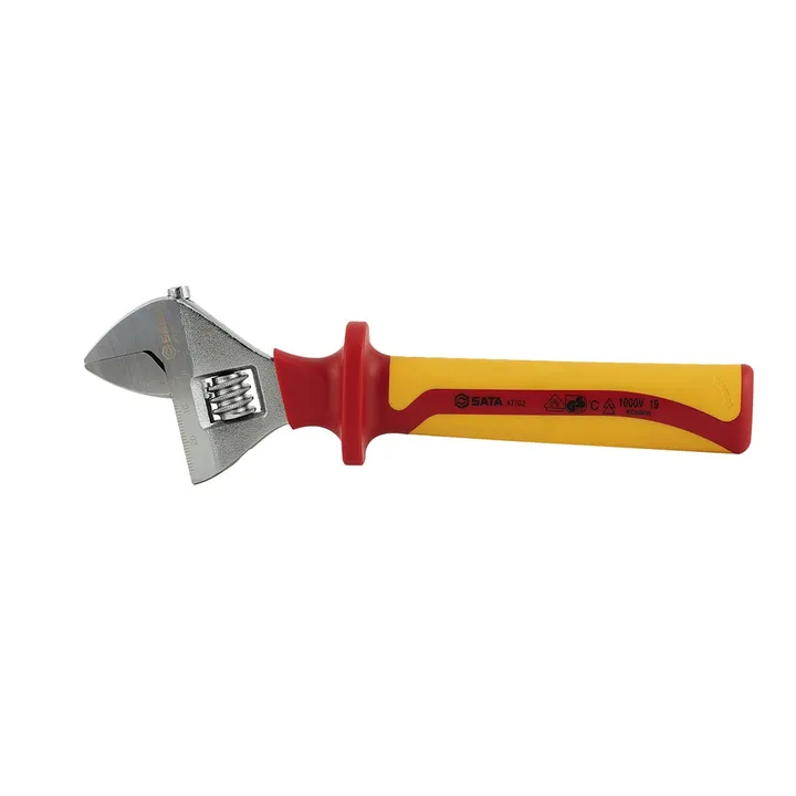 SATA/世达 VDE绝缘耐压活动扳手 47103 规格：10" L：260mm 单位:个