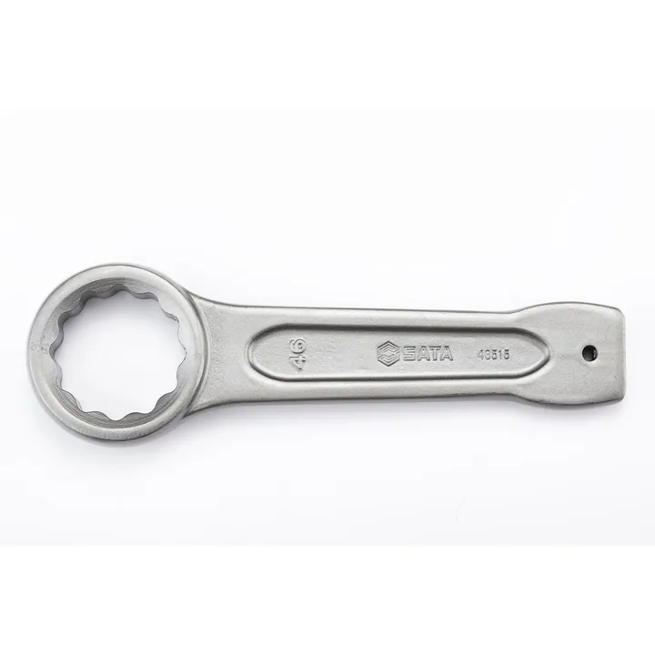 SATA/世达 敲击梅花扳手 48517 规格：55mm S：55mm D：85mm H：25mm 长度L：265mm 件/盒：6 单位:个