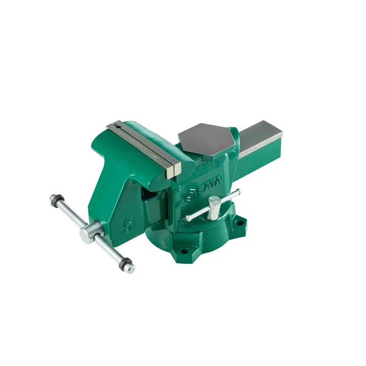 SATA/世达 重型球墨铸铁台虎钳 70853 规格：6" 开口：178mm 夹紧力：4500kg 净重：17.8kg 单位:个