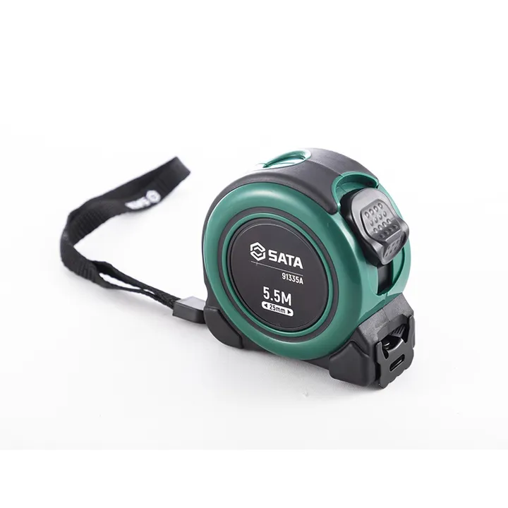SATA/世达 凯锋系列橡塑型钢卷尺 91335A 规格：5.5M×25mm 尺长：5.5m 尺带宽L：25mm 单位:个