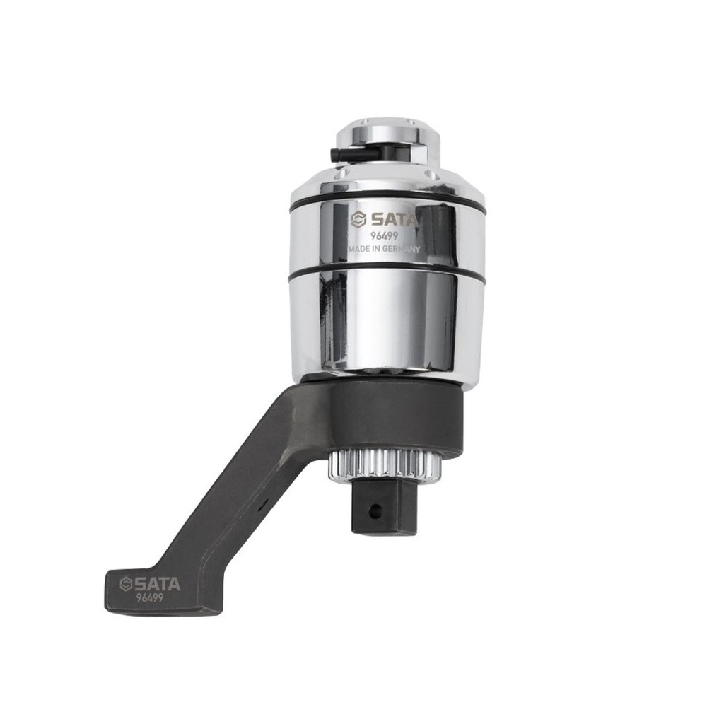 SATA/世达 轻便型扭力倍增器 96499 最大输入扭力值：292N·m 最大输出扭力值：3800N·m 齿轮比：1:13 输入端方形驱动尺寸：3/4" 输出端方形驱动尺寸：1" 直径：95mm 高度：200mm 反作用臂重量：1.6kg 重量：5.2kg 单位:个