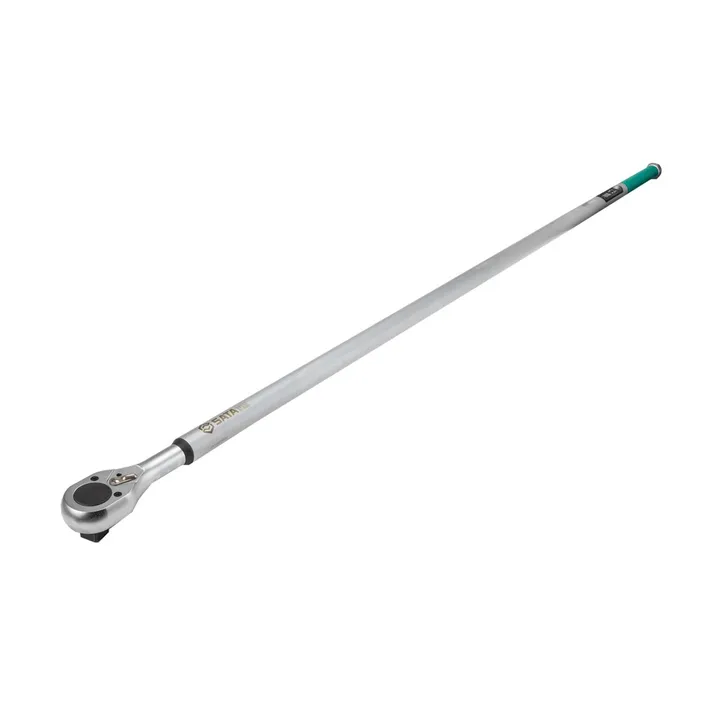 SATA/世达 1"系列电子扭力扳手 96532 驱动头(英寸)：1 扭力范围：400-2000N·m 扭力范围：295-1475lbf·ft 全长：2000mm 分度值：1.0N·m 重量：12.00kg 单位:个