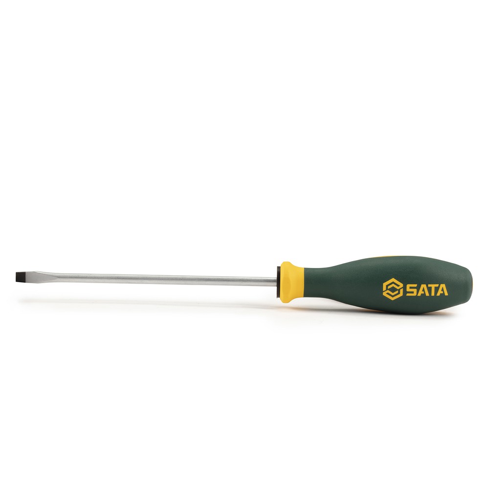 SATA/世达 G系列双色柄一字形螺丝批 SATA-63705 6×200mm 单位:支