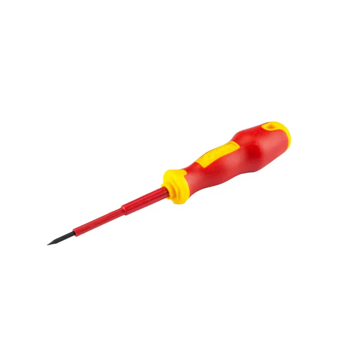 SATA/世达 T系列双色柄一字绝缘螺丝批 61324 规格：5.5×125mm L：250mm 杆径：5.5mm 单位:支