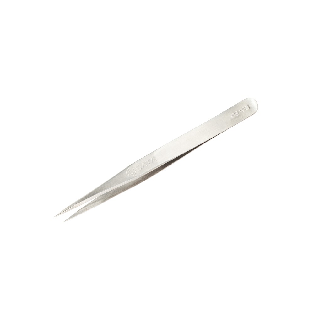 SATA/世达 特尖头短镊子 03103 全长：115mm 单位:个