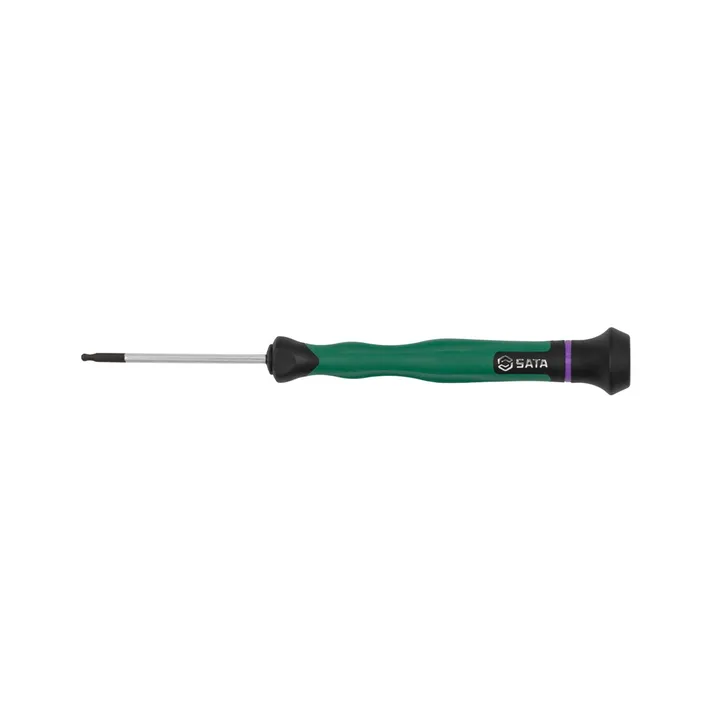 SATA/世达 球形六角微型塑柄螺丝批 63201 尺寸：1.3×40mm 规格：1.3×50mm 单位:支