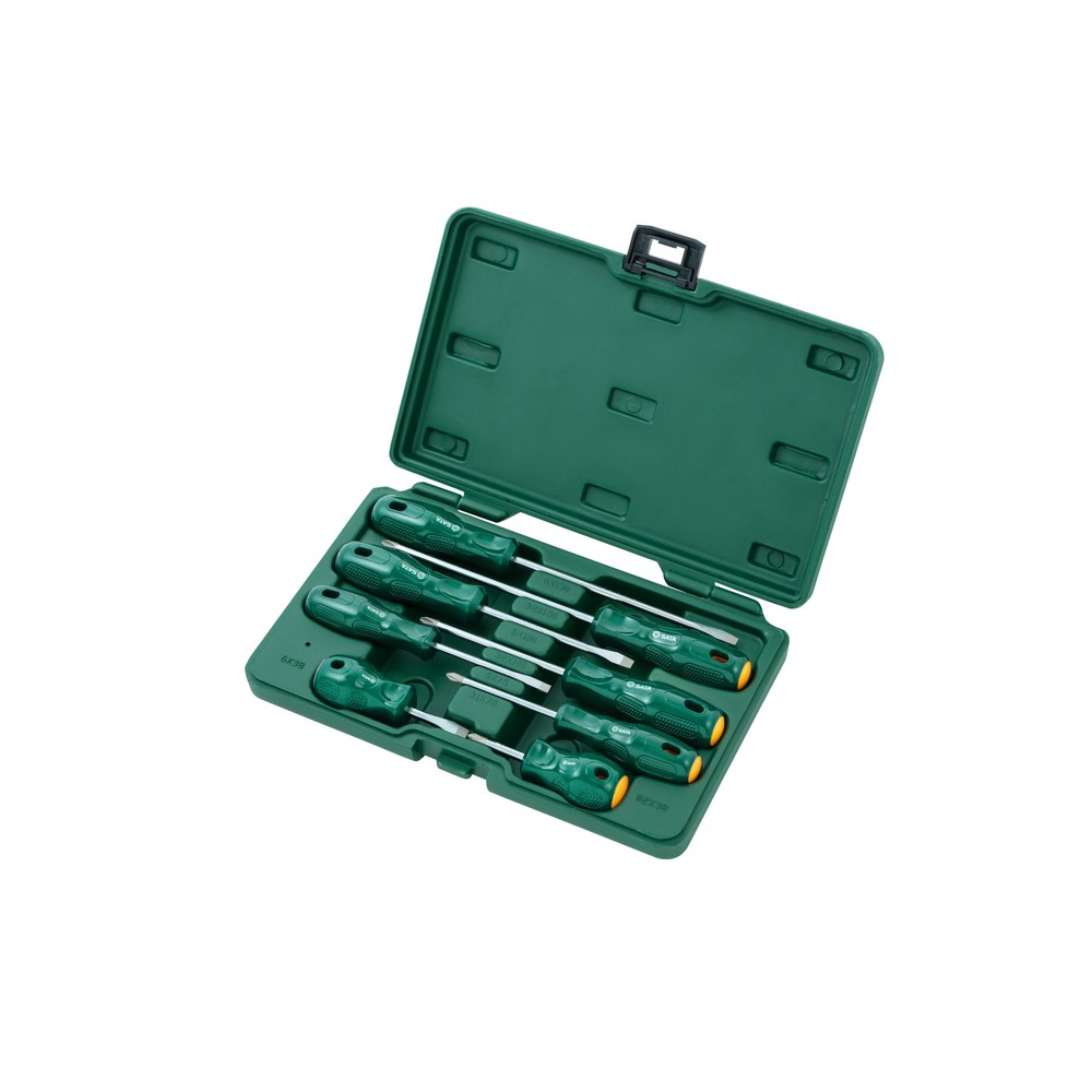 SATA/世达 A系列一字、十字螺丝刀组套 SATA-09306 8件(吹塑箱) 单位:套