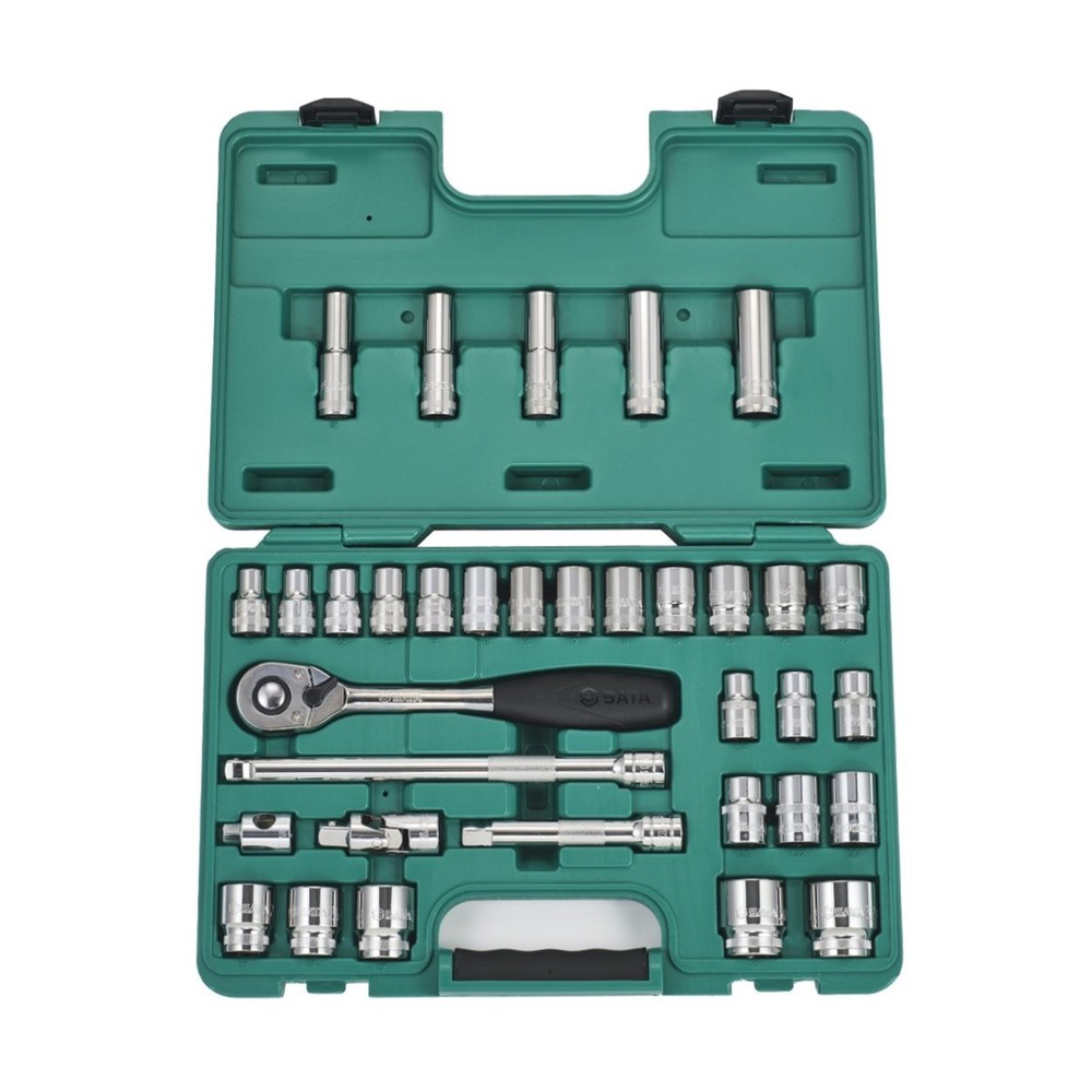 SATA/世达 【汽保】12.5mm汽保机修组套 09945 外尺寸：29×19×5cm 净重：3.1kg 单位:套