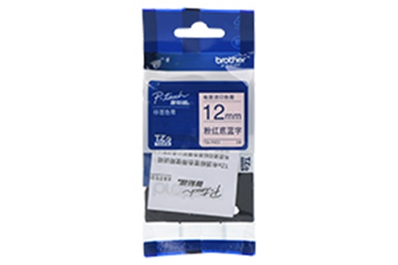 BROTHER/兄弟 布质烫印色带 TZe-FAE3 尺寸：12mm×3m 颜色：粉红、蓝色 单位:卷