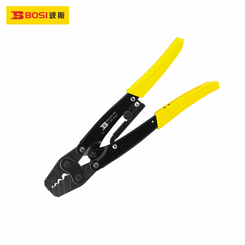 BOSI/波斯 棘轮式端子压线钳 BS433108 1.25-8mm² 单位:把