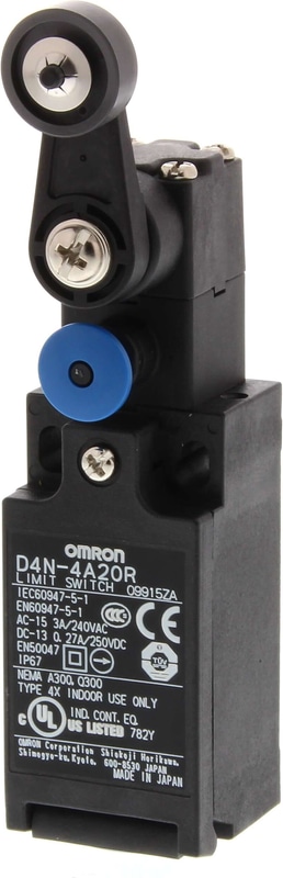 OMRON/欧姆龙 D4N-R系列手动复位安全限位开关 D4N-4A20R 单位:个