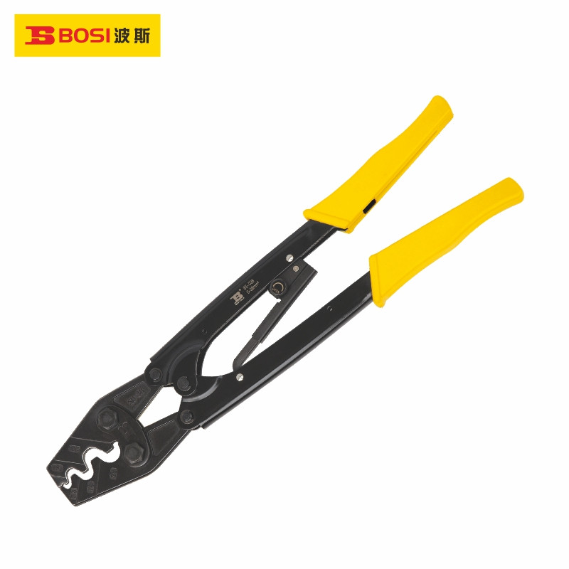 BOSI/波斯 棘轮式端子压线钳 BS433138 6-38mm² 单位:把