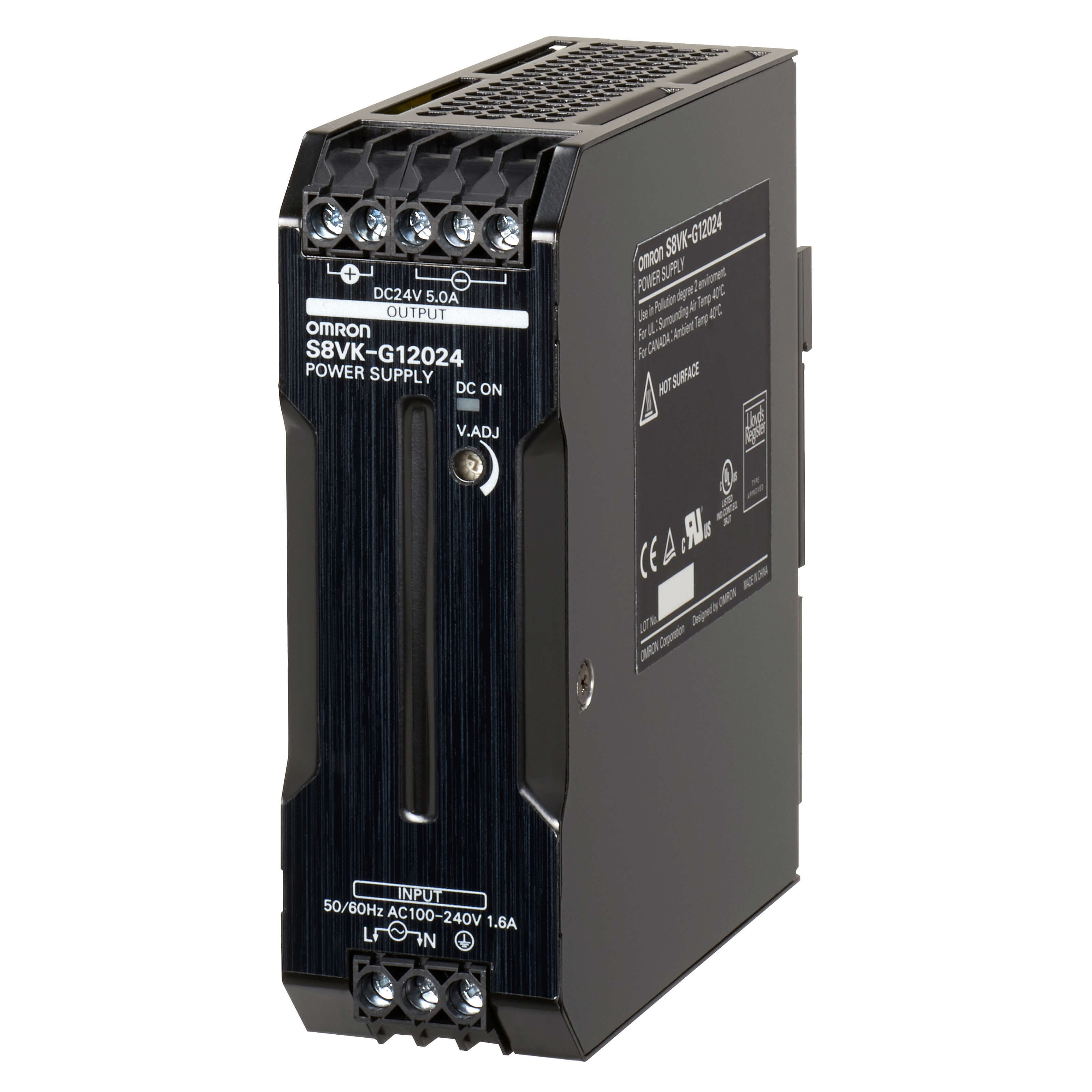 OMRON/欧姆龙 S8VK系列开关电源 S8VK-G12024 输出电压：24V 单位:个