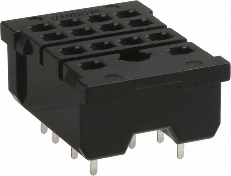 OMRON/欧姆龙 PY系列附件-方形插座背面连接 PY14-02 单位:个