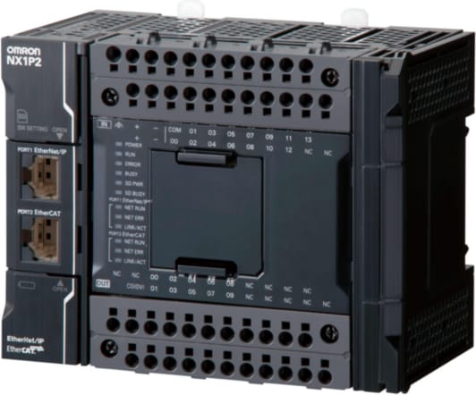 OMRON/欧姆龙 NX1P系列机器自动化控制器 NX1P2-9024DT 单位:个