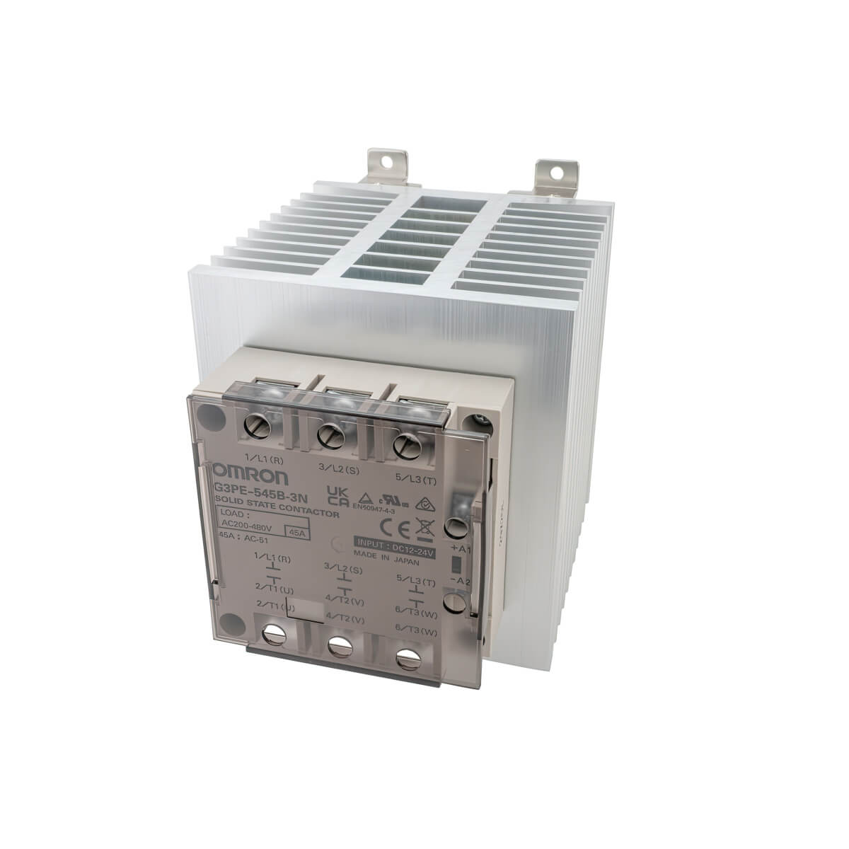 OMRON/欧姆龙 G3PE(三相)系列加热器用固态接触器 G3PE-545B-3N DC12-24 单位:个