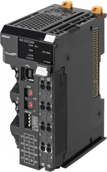 OMRON/欧姆龙 NX系列EtherCAT连接器单元 NX-ECC202 单位:个