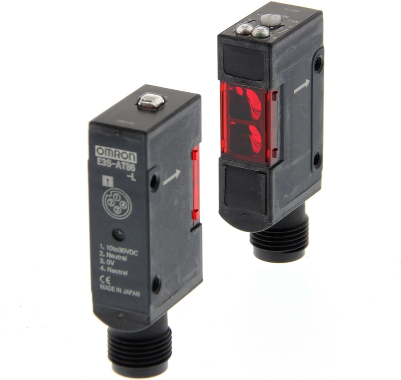 OMRON/欧姆龙 E3S-A系列放大器内藏光电开关 E3S-AT86 单位:个