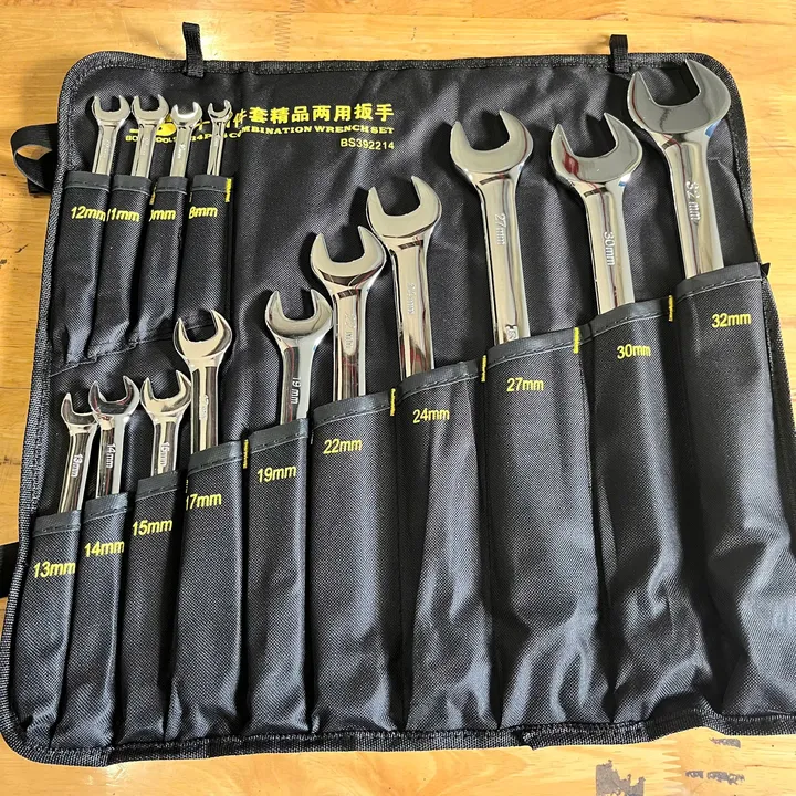 BOSI/波斯 精品套装两用扳手 BS392214 14件 单位:套