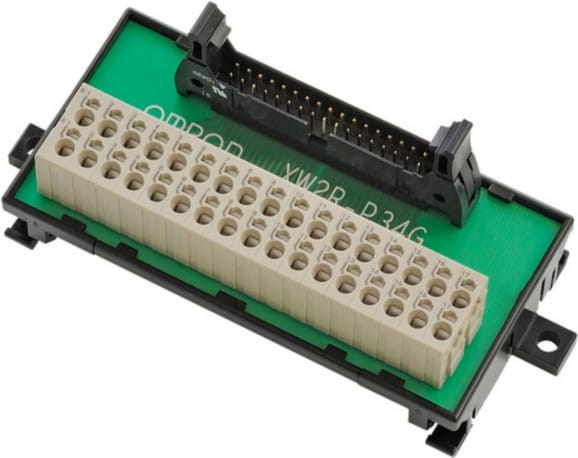 OMRON/欧姆龙 XW2R系列连接器端子台转换单元 XW2R-P34GD-T 单位:个