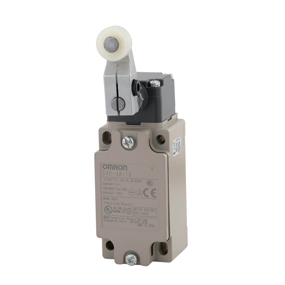 OMRON/欧姆龙 D4B-N系列安全限位开关 D4B-4A11N 单位:个