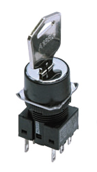 OMRON/欧姆龙 钥匙型选择开关 A165K-T2MR-2 单位:个