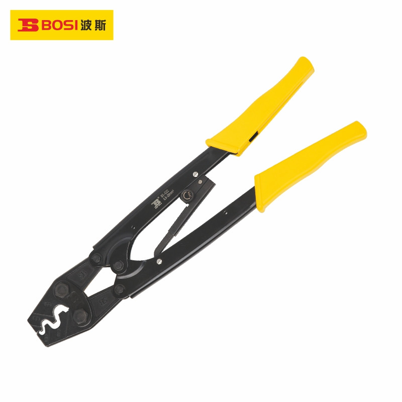 BOSI/波斯 棘轮式端子压线钳 BS433122 5.5~25mm² 单位:把