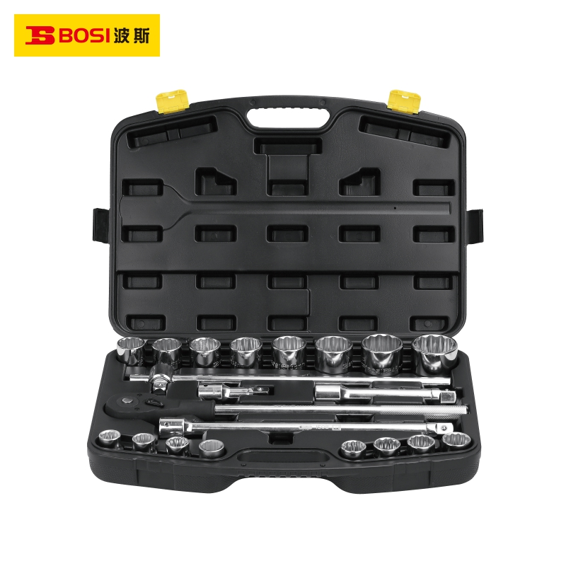 BOSI/波斯 19mm公制重型套筒 BS511621 21件 单位:盒