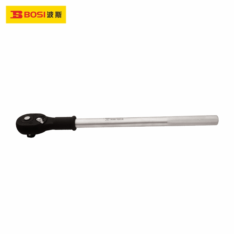 BOSI/波斯 19mm滚花柄棘轮扳手 BS366850 规格：510mm 单位:把
