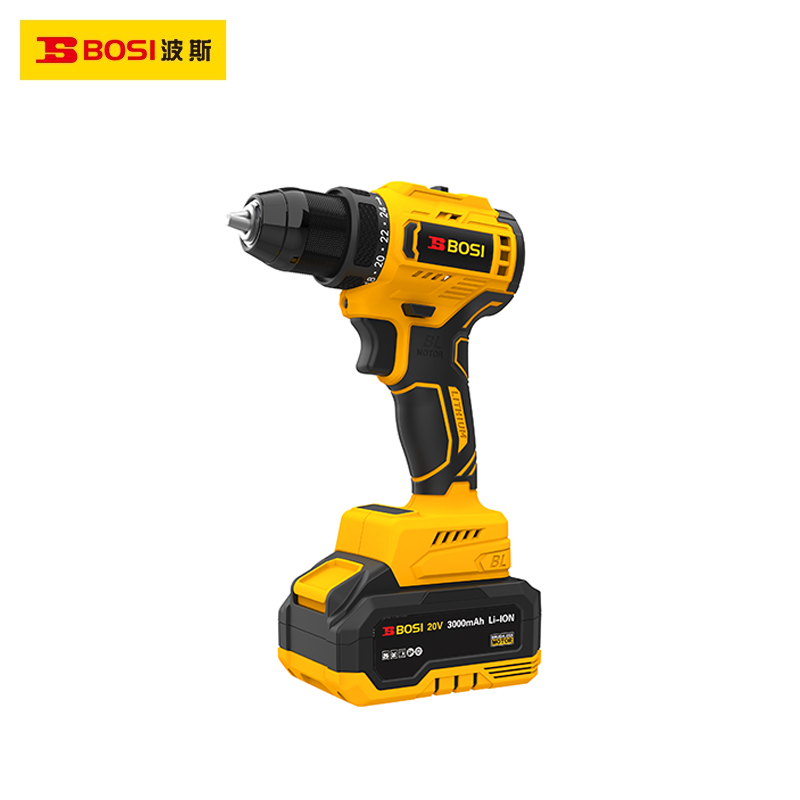 BOSI/波斯 无刷冲击锂电钻 BS665112 20v/3.0Ah，两电一充 单位:个