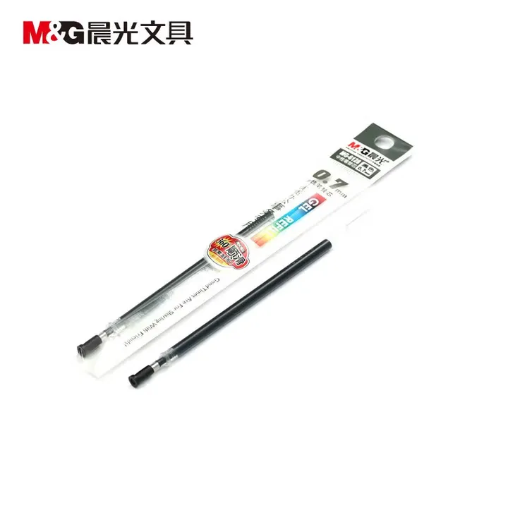 M&G/晨光 中性笔替芯 MG6128 0.7mm （红色）20支/盒 单位:支