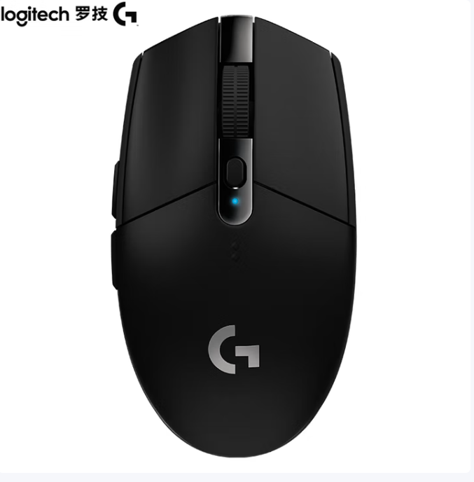 LOGITECH/罗技 无线鼠标 G304 颜色：黑色 单位:个