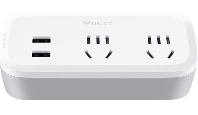 BULL/公牛 插座转换器 GN-934Q 吸塑 新国标 单位:个